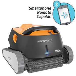 Dolphin Triton Plus Robotic Pool Cleaner with PowerStream and Bluetooth - Artificial Waterfalls
